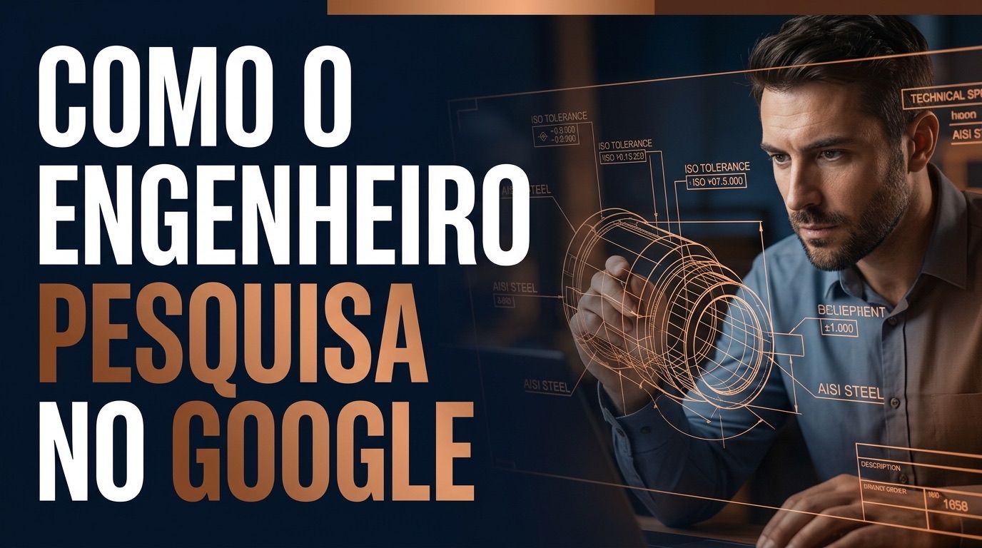 Engenheiro a manipular um esquema técnico de engrenagens